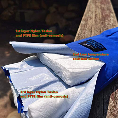 Cryogenic Gloves Waterproof Low Temperature Resistant LN2 Liquid Nitrogen Protective Gloves Cold Storage Safety Frozen Gloves