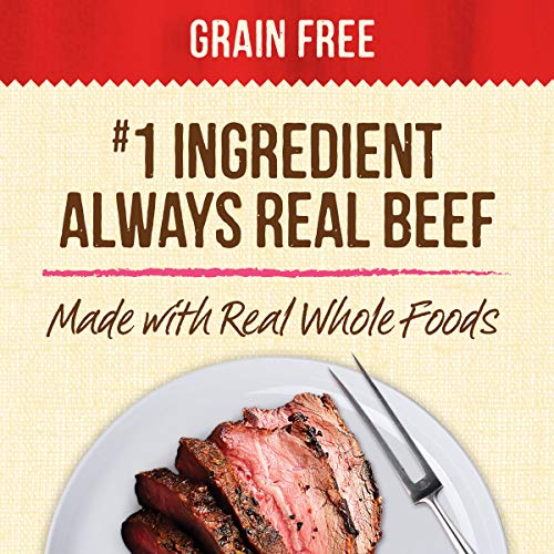 Merrick Lil' Plates Grain Free Small Dog Food, Teeny Texas Steak Tips Dinner Recipe, Wet Dog Food - (12) 3.5 Oz. Tubs #TOP3