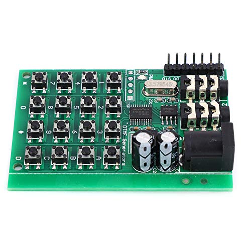 LOCADENCE DTMF Relay Board, Audio Generator Module, DC 5 to 24V Voice Dual Encode Transmitter Board for Dialing Keyboard and MCU Interface