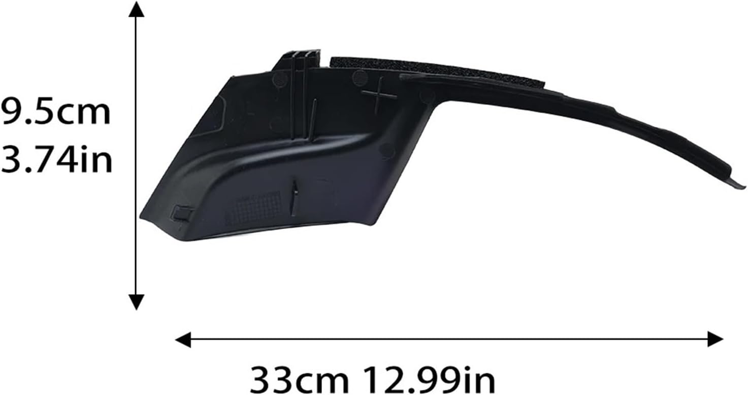 Wiper Side Cowl Cover Trim Panel for Toyota for Sienna 2011-2020 Front Windshield Wiper Side Trim Cover 5386708020 53866-08020(1Pc Right)
