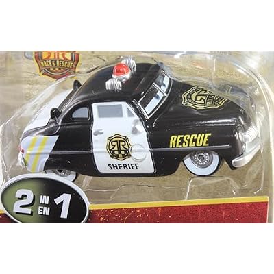 Disney Cars 2025 Color Changers Radiator Springs Race & Rescue Sheriff