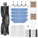 Heykewi Kit di accessori di ricambio per Lefant M2 / M2S / M2 Pro / M2S Pro / M2 Plus Robot Aspirapolvere Accessori di ricambio (18 accessori)