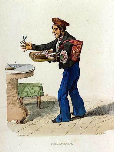 Poster Filippo Palizzi peinture art mural Naples déco maison 60x90