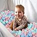 Pack of 50 Ball Pits Balls, 2.2 inches/5.5 cm, BPA Free Plastic Balls Crush Proof Ocean Balls Phthalate Free Toys for Boys Girls Toddlers Indoor Outdoor Game (Macaron Blue, Pink, Macaron Green)