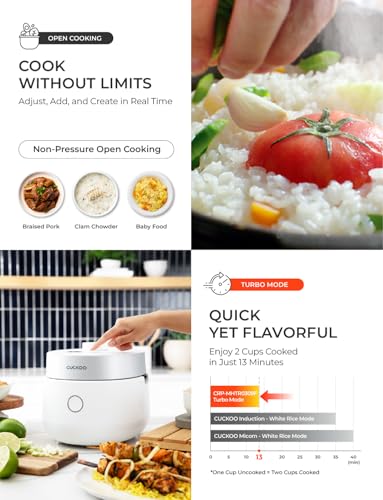 Cuckoo 3-Cup Twin Pressure Induction Heating Rice Cooker - image 7