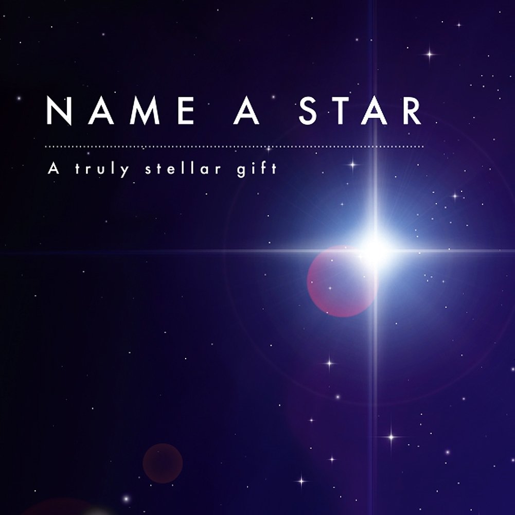 Name a Star Stellar Present. Includes Astronomy Chart, Area Coordinates Sheet, Certificate of Registry