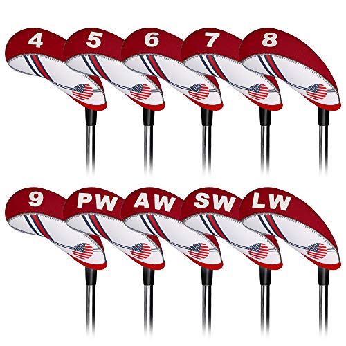 Craftsman Golf Red and White US Flag Neoprene Golf Club