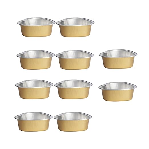 Buy OSALADI 10pcs Wax Melting Bowls Auxiliary Foil Wax Bowls Heart