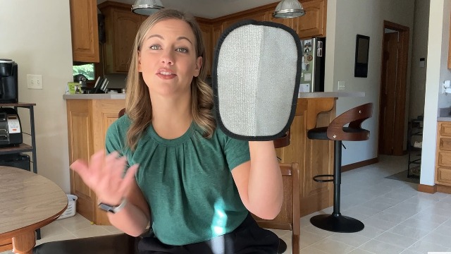 Upgraded Pet Hair Removal Gloves for Cats & Dogs, Five-Finger Electrostatic Reusable Magic Brush for Effortless Pet Hair Remover Tool on Carpet, Clothing, Laundry, Couch, Car Seat (Black) - image 8