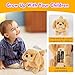 Kocacli Interactive Plush Puppy Toy Plush Golden Retriever Toy Puppy Electronic Interactive Dog - Walking, Barking, Tail Wagging, Stretching Companion Animal for Kids Toddlers - Golden Dog