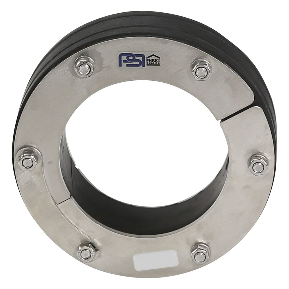 PSI Ringraumdichtung Compakt Solo - geteilt Kernbohrung 100 mm, Mediumrohr 46-56 mm