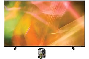 UN43AU8000FXZA 43 Inch 4K Crystal UHD Smart LED TV Bundle with Premium...