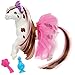 Breyer Horses Color Changing Bath Toy | Blossum The Ballerina Horse | Brown/ White with Surprise Pink Color | 7