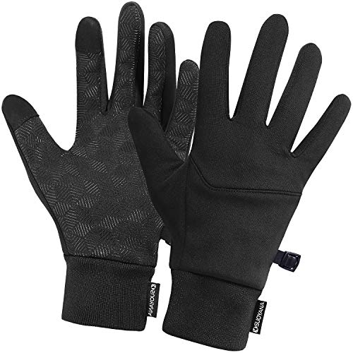 SUOYANA Winter Gloves Touch Screen Gloves Warm Waterproof Windproof Full Palm Non-Slip Lightweight