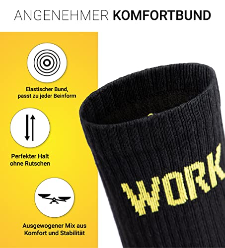 Arbeitssocken Karl für Herren im 10-20er Pack in Größe 47-50