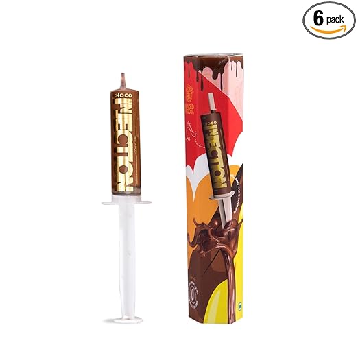 Choco Injection by naked for cocoa (pack of 6)| perfect for birthday gift| return favour| fun party activities| dessert toppings| wedding counter desserts| return gift for kids| Birthday party