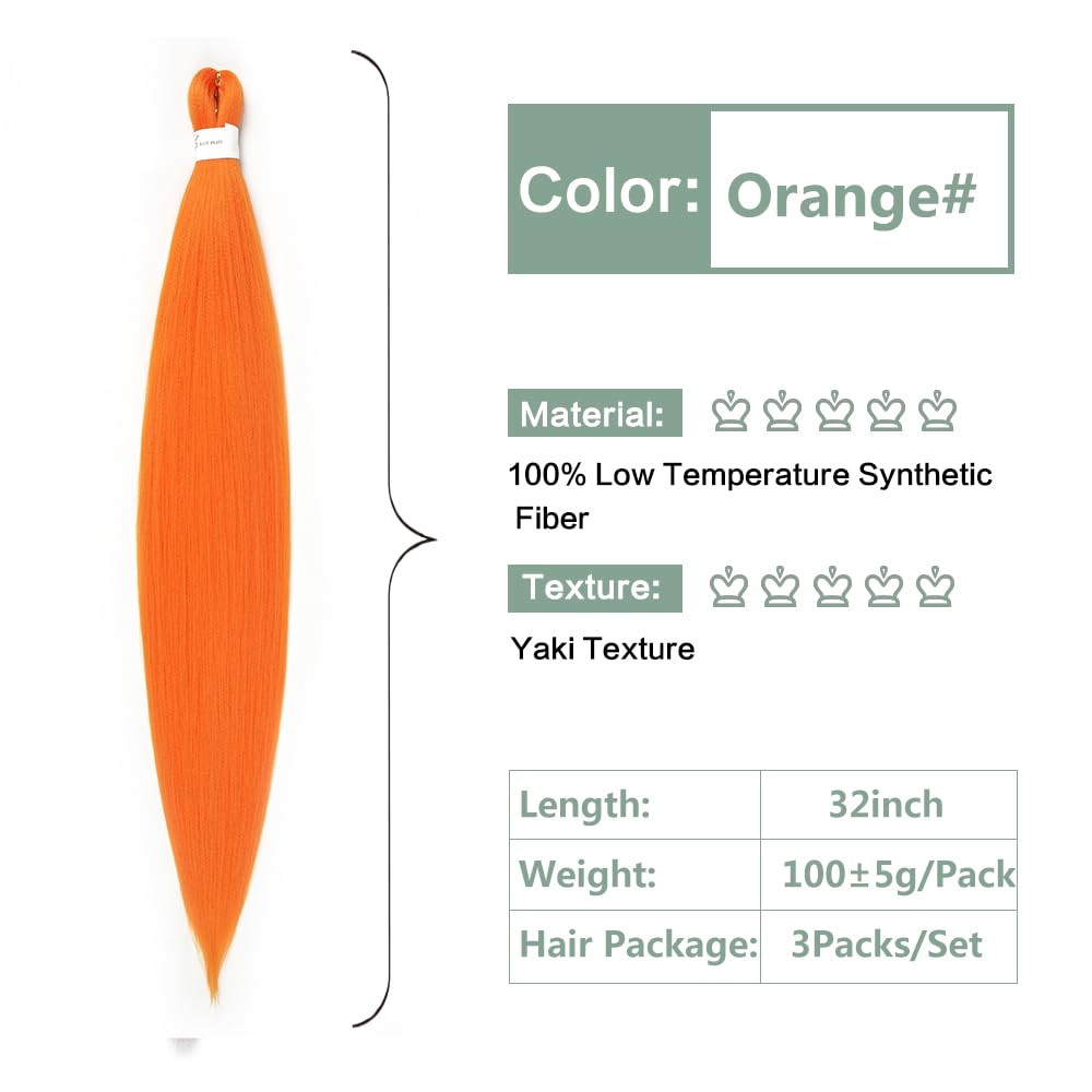 YDDM Capelli Per Treccine Africane Morado Extension Treccine Texture Yaki Easy Install per Principianti 32 Pollici 3 Pezzi Capelli Leggeri e Naturali per Box Braids, Twist e Crochet — view 117