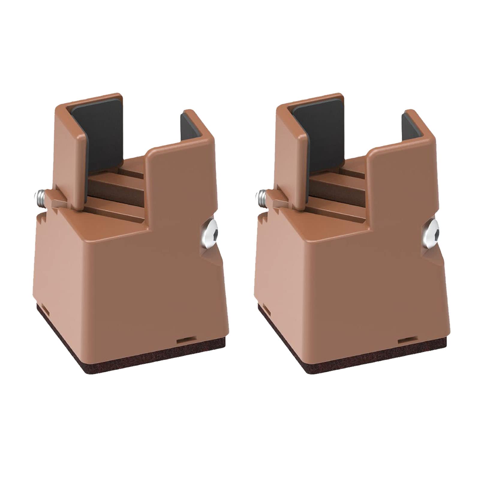 Patas para mesas y elevadores de cama con ancho ajustable de 2,2-4,2 cm