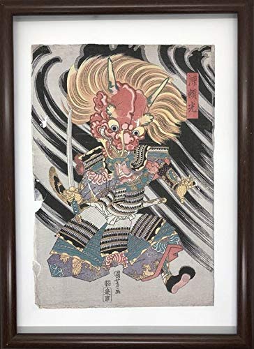 頼光、酒呑童子ミニ色紙 頼光、酒呑童子ミニ色紙 頼光、酒呑童子ミニ色紙 頼光、酒呑童子