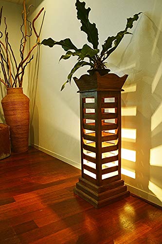 Amazon.co.jp : 間接照明 スタンドライト おしゃれ アジアン ♪ZEN古木