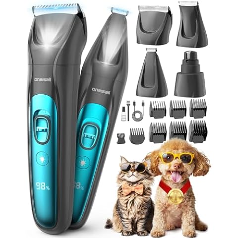 oneisall 4 in 1 Dog Grooming Kit Cover