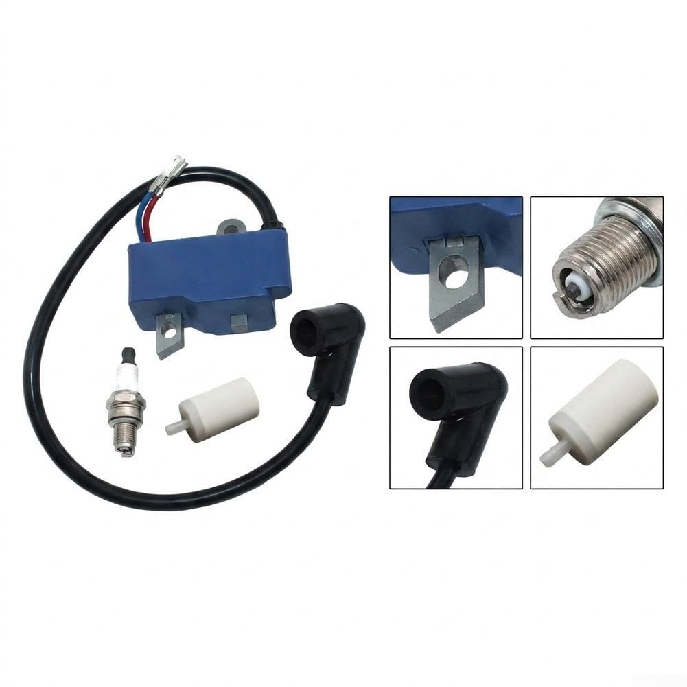 Rasenmäher-Zündspulenmodul-Zündspulen-Set für Husqvarna 545 545XP 550XP 550XPG Kettensäge ersetzt OEM 581723602 581723604