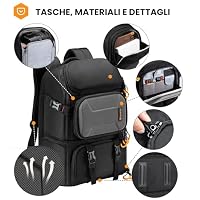 TARION Kamerarucksack Wasserdicht Fotorucksack Kamera Rucksack für DSLR PBL – Ansicht 6
