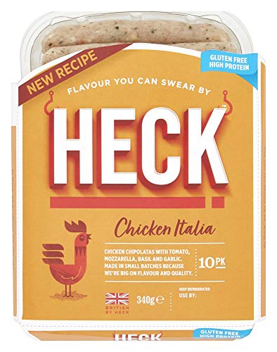Heck 10 Chicken Italia Sausages 340g