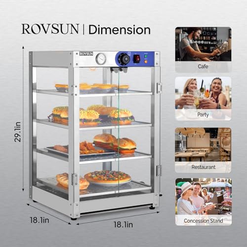 Commercial Pretzel Warmer Display Case