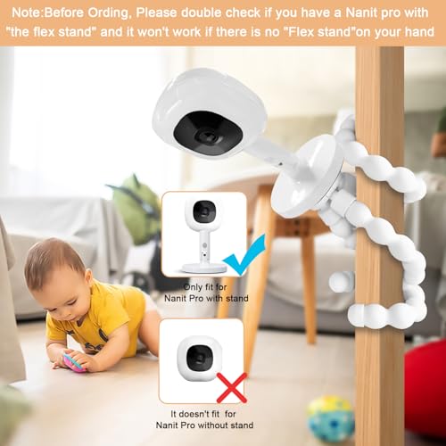 Support de moniteur bébé flexible 1/4 col de cygne pour Vtech VM901 - 3