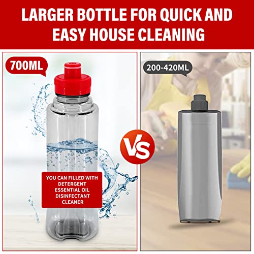 Sturdy Spray Mops For Floor Cleaning Microfiber Spray Mop With 700Ml Refillable Bottle & 3 Washable Mop Pads Wet Dry Floor Mop With 360 Degree Swivel Head Flat Mop For Home Kitchen Hardwood Laminate #TOP2