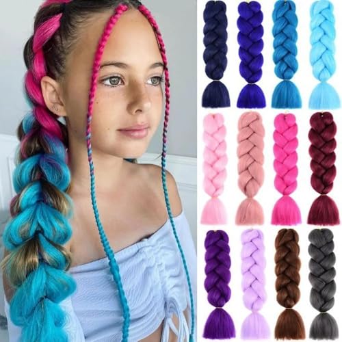 Tresses africaines jaunes en queue de cheval pour look Hip Hop de festival