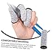 SKISUNO Cost- Carving Gloves 4 Pairs Finger Protectors Cut Protective Tool Fingertip Guards for Safe Craft