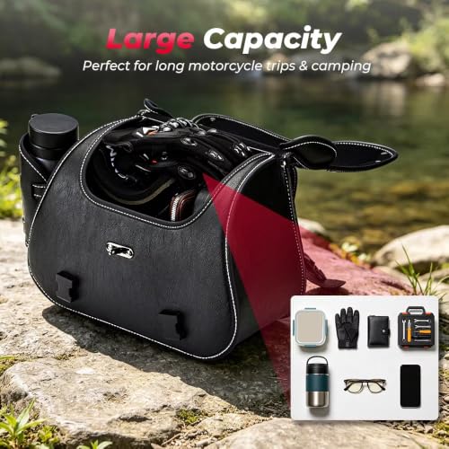 KuangChuDan Retro Cruiser Style Saddlebags