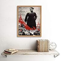 Original Vintage Soviet Education Propaganda Poster The Task is to Study - Lenin at Original Vintage Soviet Education Propaganda Poster The Task is to Study - Lenin at