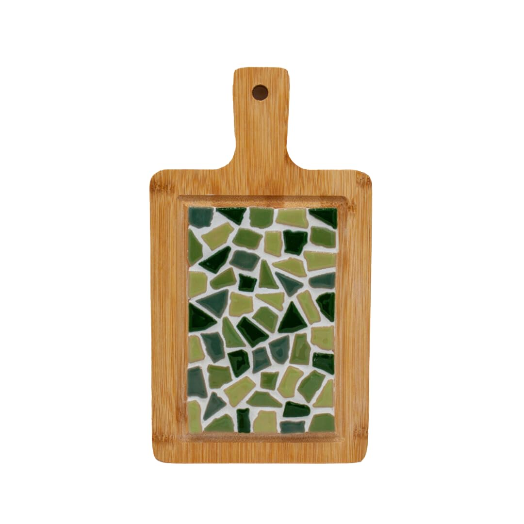 Little Creations Craft Kit Mosaic Serving Board - 20 cm Groen Mix