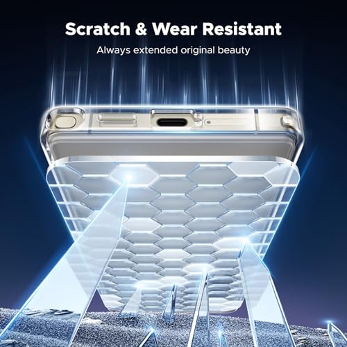 Image of UGREEN Case for Galaxy S25 Ultra, Zero-Fingerprints Anti-Scratch, Clear | Zero-Fingerprints Anti-Scratch Matte Back Cover, Slim and Soft TPU Protector, Full Coverage Drop Proof, Crystal Clear