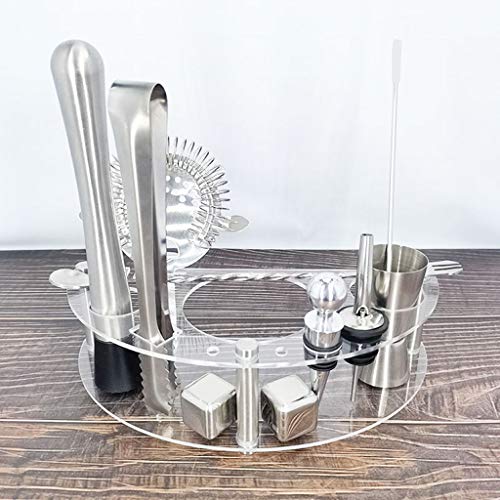 Set coctelera bartenders acero inoxidable miniatura 1