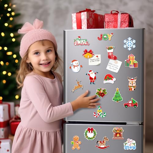 20 Imán Decorativo de Navidad para Refrigerador miniatura 5