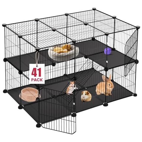 VISCOO 41 Panels Pet Playpen Cover