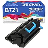 YOUTOP 1PK B721 B731 Black Toner Cartridge for 45488801 High Yield Black Toner Cartridge Compatible for Oki B721dn B731dnw B731dn Printer