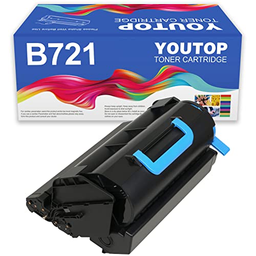 YOUTOP 1PK B721 B731 Black Toner Cartridge for 45488801 High Yield Black Toner Cartridge Compatible for Oki B721dn B731dnw B731dn Printer