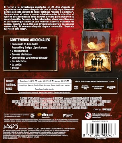 28 Semanas Después en Blu-ray