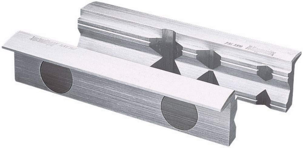 Brockhaus Protective Jaw PU with Prisms Width 100 mm 1 Pair with Magnet