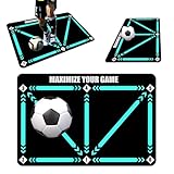 Fußball Trainingsmatte Fußballmatte Training Ballkontrolle Fussball Trainingszubehör Trainingsmatte Fussball Matte 60x90 cm