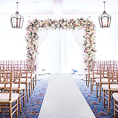 Corridore corridoio di nozze bianco 2FTx15FT