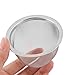 uxcell 2pcs Stainless Steel Mesh Tea Leaves Stainer Teapot Filter 2.8 Inch for Straining Teas and Cocktails or Sifting Flour Sugar Spices and Herbs Silver Tone
