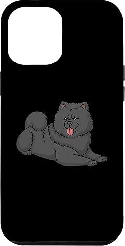 Miniatura 1 de Funda divertida y linda para iPhone 14 Plus Chow Chow Chow Tumbado