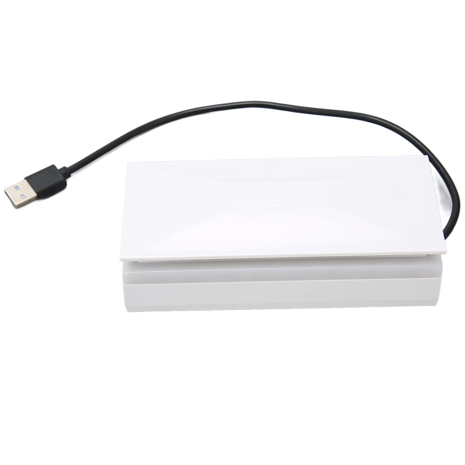 Ventilateur de Refroidissement pour Series S, Refroidisseur Externe à 2 Ports USB, 2 Ventilateurs de Refroidissement à Contrôle de Température Turbo, Ventilateur de Console