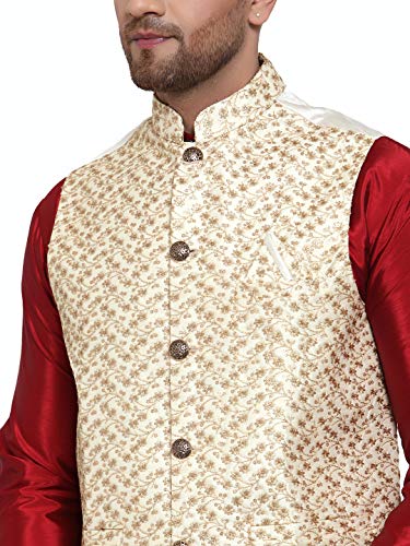 Image of Jompers Men Embroidered Waistcoats /Nehru jeckets.
